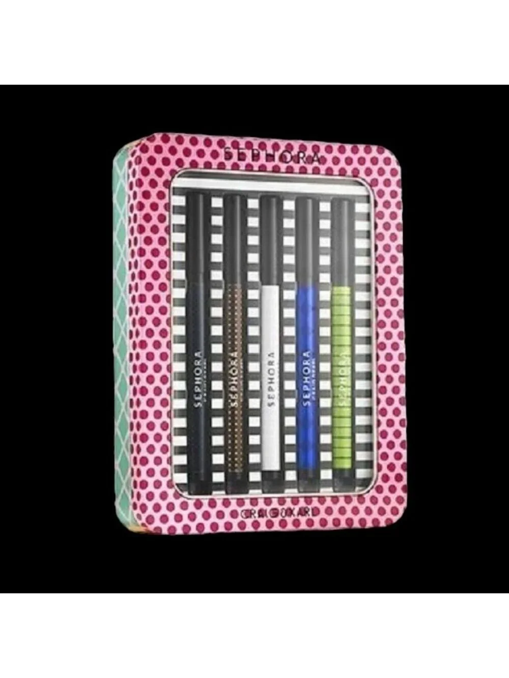 Sephora Craig & Karl Felt Eyeliner Set, 5 Shades new in a gift box
